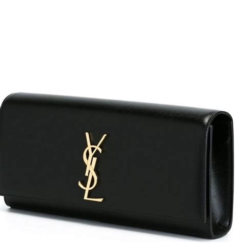 ysl monogram kate clutch